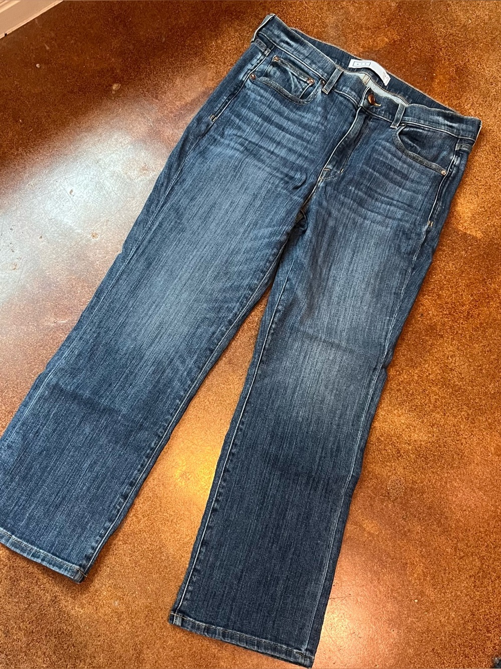 AYR Women’s The Pop Straight-Leg Jeans in Laid Back Wash